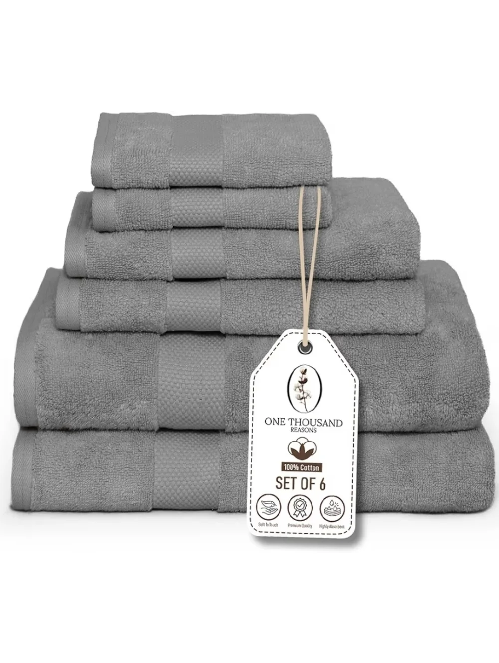 Premium 6pcs Towels Set